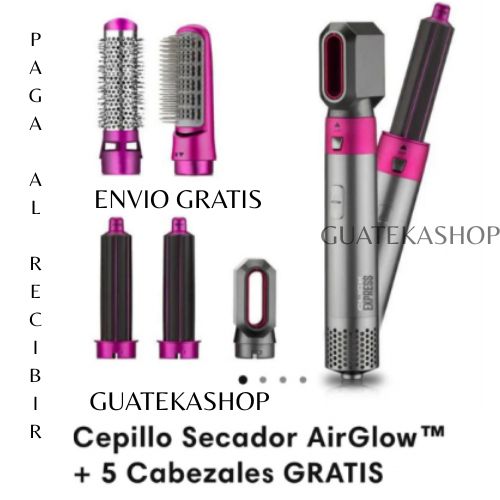 CEPILLO SECADOR + 5 CABEZALES GRATIS