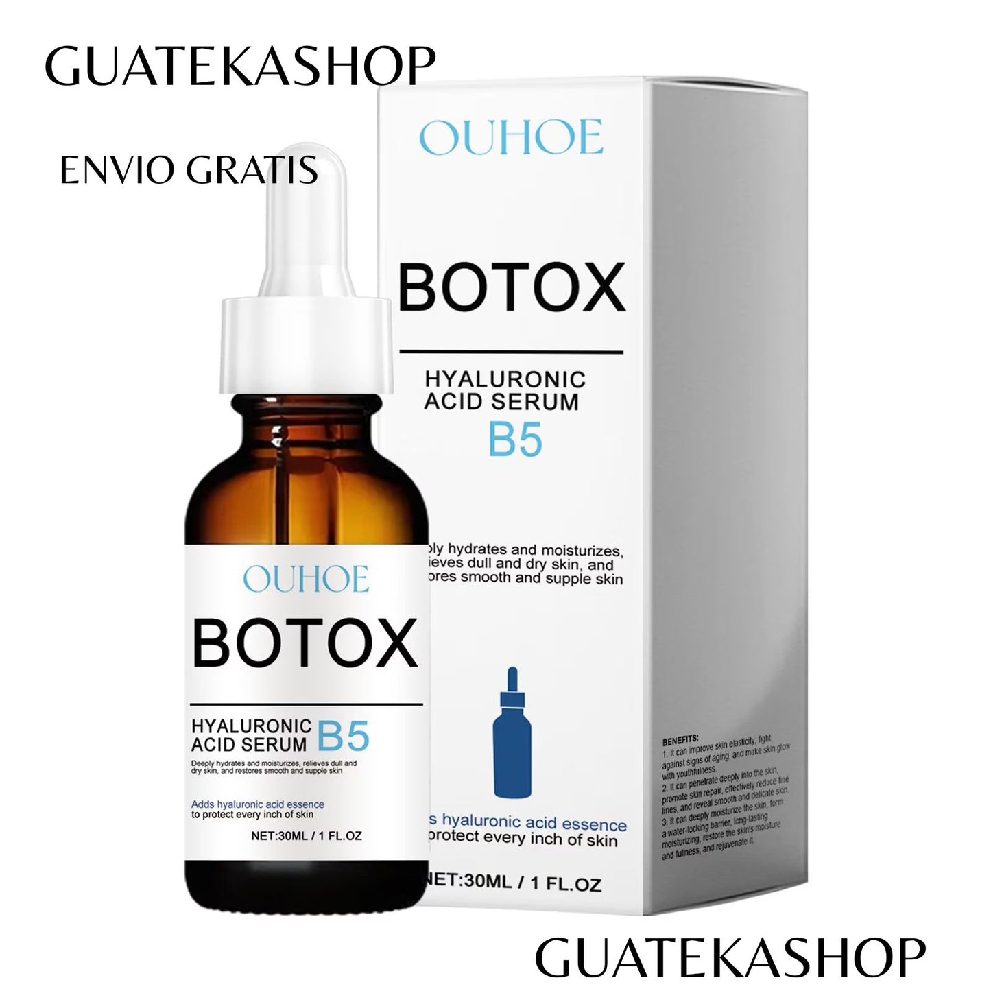 BOTOX B5 ÁCIDO HIALURONICO +SUAVIZA LINEAS DE EXPRESION